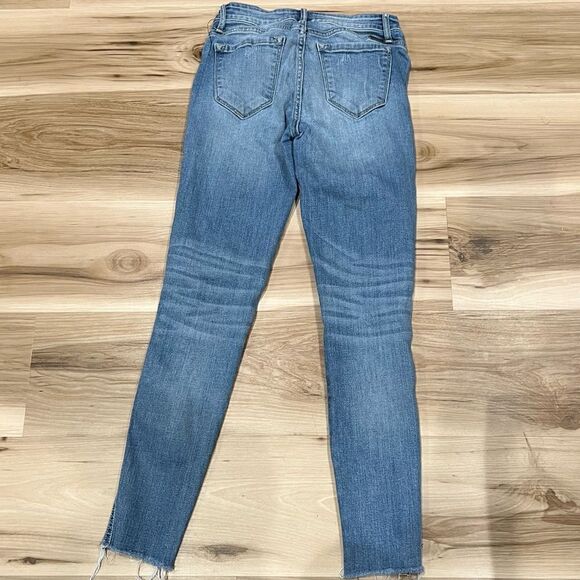 Kancan Mid-Rise Distressed Skinny Jeans Women’s 25 - Picture 3 of 4